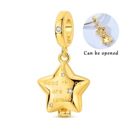 Hot 925 Sterling Silver Gold Charm Bead Pendant Airplane Elephant Heart Box Charm Fit Original Bracelet Woman DIY Jewelry Gift