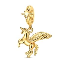 Hot 925 Sterling Silver Gold Charm Bead Pendant Airplane Elephant Heart Box Charm Fit Original Bracelet Woman DIY Jewelry Gift