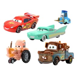 2026 HOT Pixar Cars 3 Lightning McQueen Fillmore 1:55 Scale 4-9CM Metal Model Racing Car Toy for Kids Children Birthday