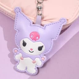 New Japanese Cute Sanrio Cartoon Leather Pinch Keyring Jade Guigou Melody Hello Kitty Melody High Beauty Pendant