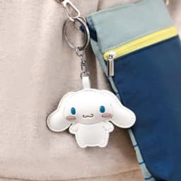 New Japanese Cute Sanrio Cartoon Leather Pinch Keyring Jade Guigou Melody Hello Kitty Melody High Beauty Pendant