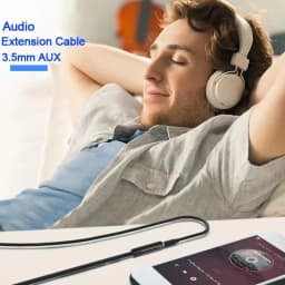Headphone Extension Cable Male to Female Jack 3.5mm Aux Audio Extender Cable for Speaker Car MP3 MP4 Player for Earphone Adapter