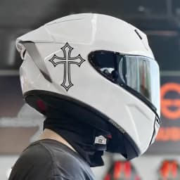 8 PCS/1Set Multiple Crosses Cross Motorcycle Stickers Moto Motor Scooter Body Helmet Fairing Fuel Tank Vinyl Accessories Decals