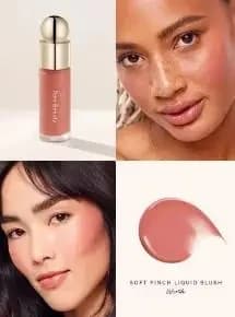 Rare Beauty Blush Set Liquid Mashed potatoes Blush Enhance Qi Blood Blush Powder Blush with Fine Texture Easy To Apply Blend