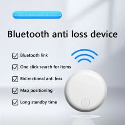 Mini Smart GPS Tracker Anti-Lost Reminder For Car Pets Kids Bag Air Tag Bluetooth Finder Tracking Device Locator For IOS Android
