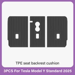 TPE Car Floor Mats for New Tesla Model Y Standard 2025+ Waterproof Cargo Liner Non-Slip Trunk Mats Foot Pads Luggage Mat ModelY