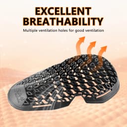 Motorcycle Protector Armor Anti-Shock Back Pad CE Level 2 Riding Shoulder Elbow Knee Pads Built-in Guard Gear for Riding Safety