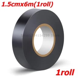 Black Electrical Tape Insulation Tape Electrical Insulating Tape Strong Adhesive Wire Harness Tapes Electrical Wiring Waterproof