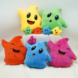 TreasuringU 2026 New Colorful Stars Plush Toys Cute Star Plush Pillow Star Plush Dolls Kids Toys Birthday Gifts