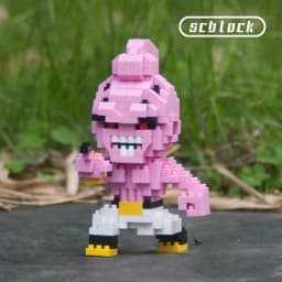 Hot 16 Style Anime Mini Model Dragon Ball Son-Goku Uub 3D DlYassembly Modeling Educational Toy Desk Figure