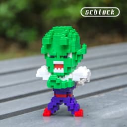 Hot 16 Style Anime Mini Model Dragon Ball Son-Goku Uub 3D DlYassembly Modeling Educational Toy Desk Figure