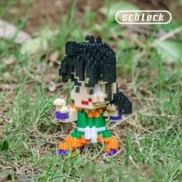 Hot 16 Style Anime Mini Model Dragon Ball Son-Goku Uub 3D DlYassembly Modeling Educational Toy Desk Figure