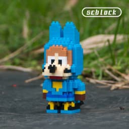 Hot 16 Style Anime Mini Model Dragon Ball Son-Goku Uub 3D DlYassembly Modeling Educational Toy Desk Figure