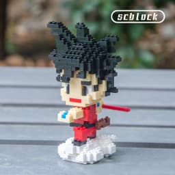 Hot 16 Style Anime Mini Model Dragon Ball Son-Goku Uub 3D DlYassembly Modeling Educational Toy Desk Figure