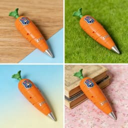@# NEW Disney Zootopia 2 Carrot Recorder Pen | Judy & Nick Style for Kids | 60s Mini Recorder | 2-in-1 Gel Pen Stationery-----