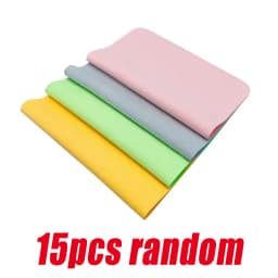 5/15/30Pieces of High-quality Microfiber Glasses Cleaning Cloth Suede Glasses Cleaner Mobile Phone Screen Glasses Cleaning Wipes
