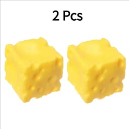 & Cheese Squishy Toy Simulation Cheese Squeeze Toy Soft Cute Decompressing Pinching Cheese Sticky Slow Rebound for Adults Toy
