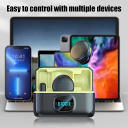 2.4GHz Wireless Lavalier Microphone - Magnetic Suction Design with Charging Case Mini Portable For Video Recording 2026 NEW
