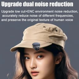 2.4GHz Wireless Lavalier Microphone - Magnetic Suction Design with Charging Case Mini Portable For Video Recording 2026 NEW