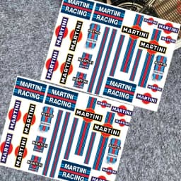 Famous racing car livery Japanese Motorcycle Sticker Suitable for Motorcycle Body Reflective Car Sticker Helmet Decal