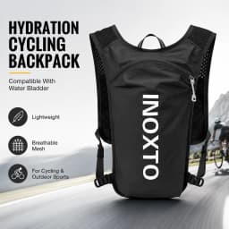 5L Breathable Hydration Vest, Lightweight Running Backpack for Cycling, Jogging, Marathon, Hiking, Climbing, And Outdoor Sports