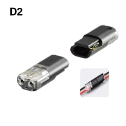 Fast Electric Wire Connector Free Stripping Plug Quick Cable Connector Dual line Interconnection Automotive Terminal Connectors