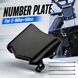 Electric Bike Front License Plate For Surron S X Motorcycle Accessories Number Plate For Stark Varg Talaria Sting Q20 Dirt EBike