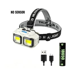 Powerful LED Headlamp IPX4 Waterproof Emergency Head Flashlight 250LM XPE LED Headlamp 500mAh for Outdoor Fishing Camping Hiking