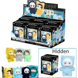 /New The Monsters Jujutsu Kaisen Vinyl Face Doll  Action Figure Backbag Pendant Toys Christmas Gift Dolls Accessories
