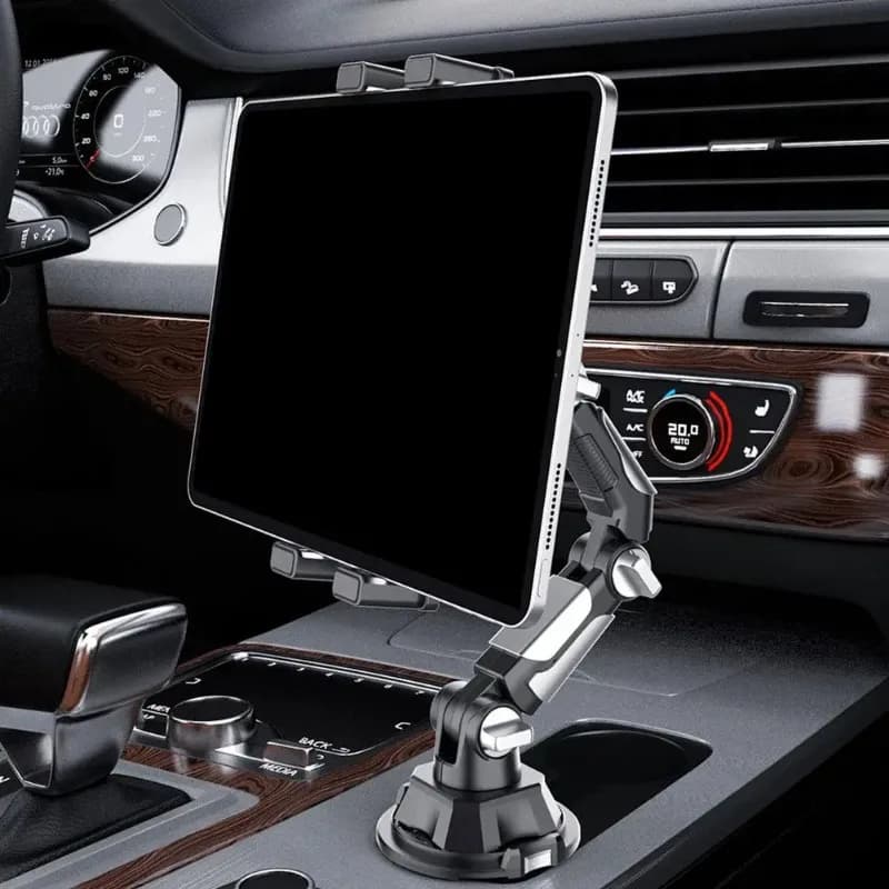 Car Cup Holder Tablet & Phone Mount Universal Stand With Adjustable Long Arm For iPad For Samsung Galaxy Tab For Kindle