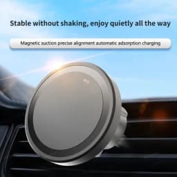 For MagSafe Car Wireless Charger 30W - Air Vent Clip Phone Holder - Stable Grip For iPhone 13-17 Pro Max & Fast Charging Stand