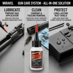 CLP Gun Cleaner Lubricant Protectant 30ml Precision Needle Oiler Steel Tip Firearm Rifle Maintenance Oil Rust Prevent Tool