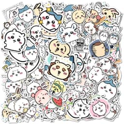 100pcs Cute Chiikawa Stickers DIY Waterproof Vinyl Scrapbook Water Cup Phone Case Lovely Cartoon Anime Sticker Kids Gift Toy