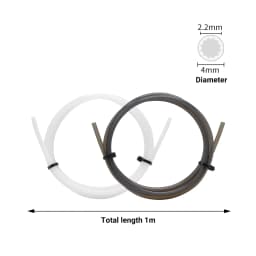 Star Shaped PTFE Tube Low-Resistance Ultra-Smooth Flow PTFE Tube For Bamboo Lab X1/ P1/ A1/ A1 Mini/ AMS 3d Printer Parts