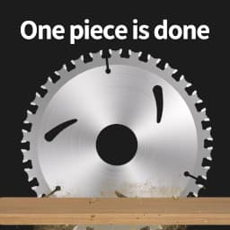 5-Inch/125Mm 40-Tooth Nail-Resistant Woodworking Saw Blade, 125mm Cutting Blade, Suitable for Wood, Plastic, and Metal, Mini Circular Saw Blade, Rotary Cutting Tool Blade, Hardware Tool Accessories, Tungsten Carbide Steel