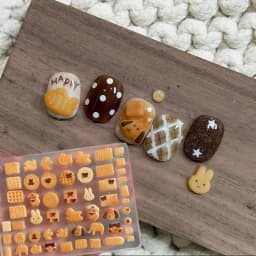 Cute Animal Nail Art & Cookie Baking Mold Set - Dog & Rabbit Shapes Transparent Silicone Mini Decorations for Crafting