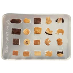 Cute Animal Nail Art & Cookie Baking Mold Set - Dog & Rabbit Shapes Transparent Silicone Mini Decorations for Crafting