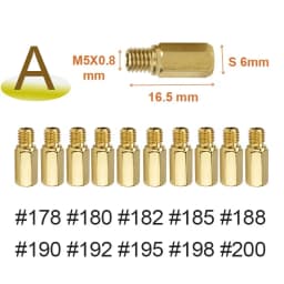 40/20/10PCS Motorcycle Carburetor Main Pilot Jets for PWK CVK PE Keihin GY6 Scooter ATV Dirt Bike Repair Kit