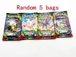360pcs Poke Card Scarlet & Violet Prismatic Evolutions Poke Box English Booster Battle 151 Ultra Prism Booster Battle Card