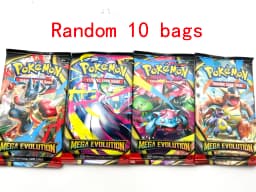 360pcs Poke Card Scarlet & Violet Prismatic Evolutions Poke Box English Booster Battle 151 Ultra Prism Booster Battle Card