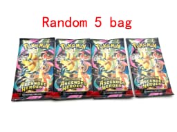 360pcs Poke Card Scarlet & Violet Prismatic Evolutions Poke Box English Booster Battle 151 Ultra Prism Booster Battle Card