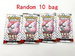 360pcs Poke Card Scarlet & Violet Prismatic Evolutions Poke Box English Booster Battle 151 Ultra Prism Booster Battle Card