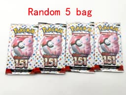 360pcs Poke Card Scarlet & Violet Prismatic Evolutions Poke Box English Booster Battle 151 Ultra Prism Booster Battle Card