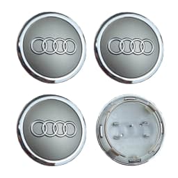 4pcs 60mm 61mm 68mm 69mm Car Styling Badge Wheel Center Cap Hub Covers For Audi A3 A4 A5 A6 A7 A8 S4 S6 4B0601170 Accessories