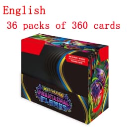 English 360 MEGA EVOLUTION PHANTASMAL FLAMES ASCENDED HEROES Booster Display Box Booster Cards Playing Cards