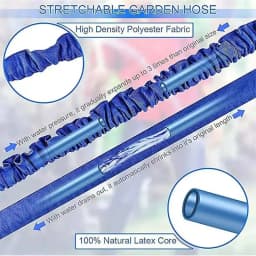 25FT-200FT Expandable Garden Watering Hose High Pressure Car Wash Magic Flexible Water Hose Jardin Irrigation Cleaning Tools