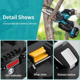 Makita Battery BL1860 Rechargeable Battery 18V 6.0Ah Lithium Ion for Makita 18v Battery 6Ah BL1850 BL1880 BL1860B LXT400