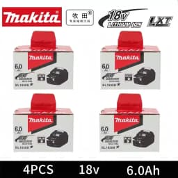 Makita Battery BL1860 Rechargeable Battery 18V 6.0Ah Lithium Ion for Makita 18v Battery 6Ah BL1850 BL1880 BL1860B LXT400