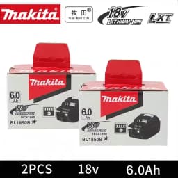 Makita Battery BL1860 Rechargeable Battery 18V 6.0Ah Lithium Ion for Makita 18v Battery 6Ah BL1850 BL1880 BL1860B LXT400