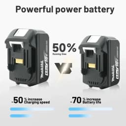Makita Battery BL1860 Rechargeable Battery 18V 6.0Ah Lithium Ion for Makita 18v Battery 6Ah BL1850 BL1880 BL1860B LXT400